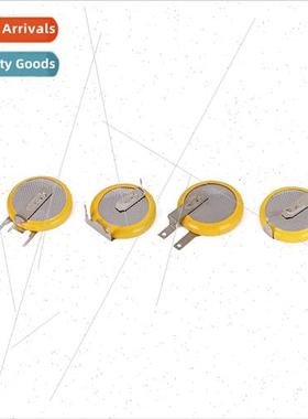 CR2032 lead inline horizontal side stparallel negative foldi