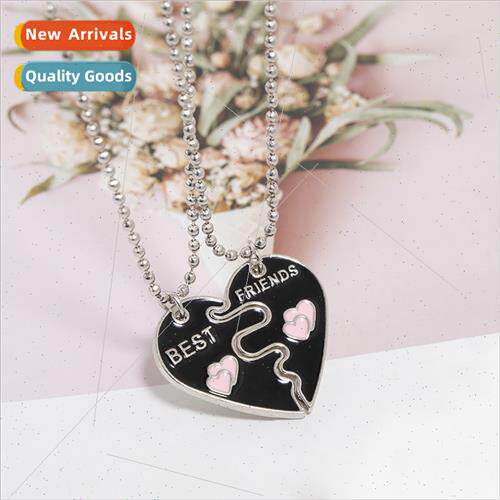 Popular Jewelry  sters Necklace BEST FRIENDS Two Petal Love