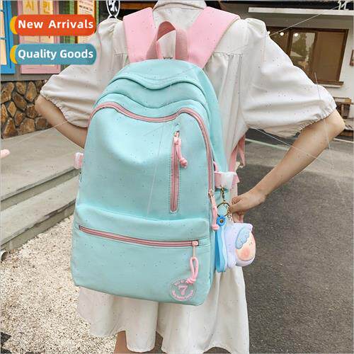 Schoolbag female new simple large-capacy shoulder bag Japan