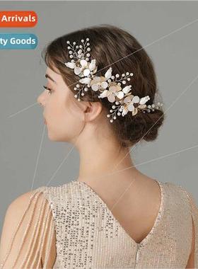 Europe bridal hair accessories ancient flower hair band aest