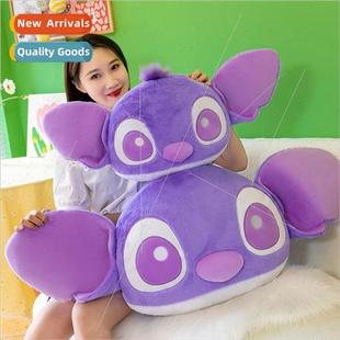 New purple Stch pillow plush toys cushion purple doll childr