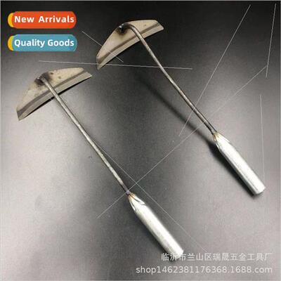 Iron handle small hoe ngle hoe hoeing agricultural tools gar