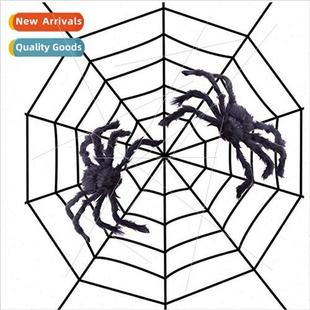 Web Party Triangle Halloween Decorat Plush Spider