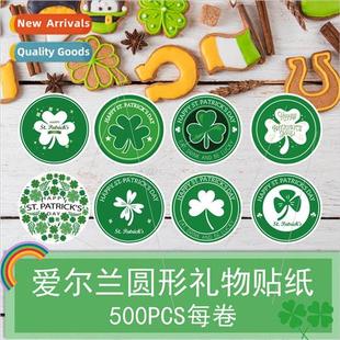 CM2111015 St. Patrick Day Stickers Irish Festival Shamrock S