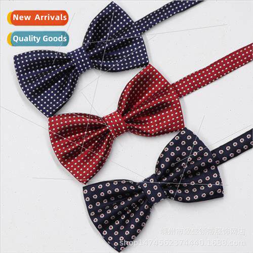 Bow Tie Men Earth Wedding Bow Tapestry lk Polka Dot Bow Tie