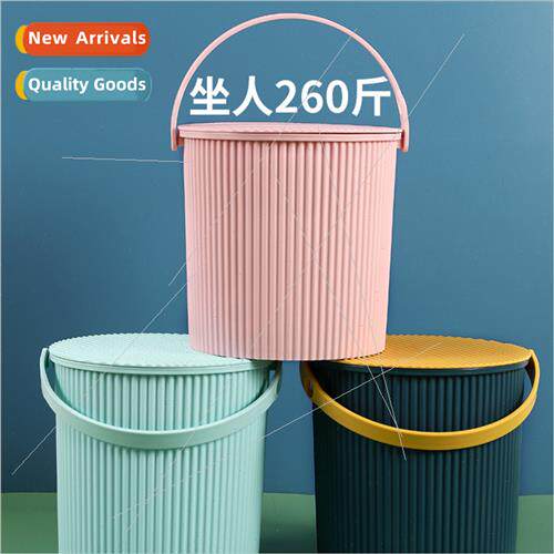 Household portable water bucket plastic thickened can s fish