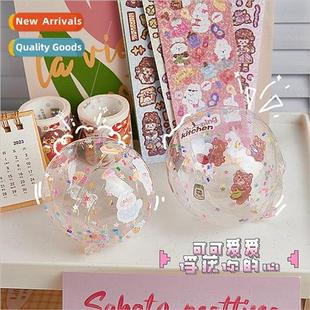 blowing bubbles decompression Nanoglue card diy goo pinch