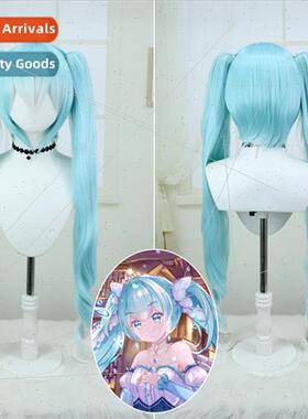 vocaloid hatsune miku character wig new snow hatsune ice blu