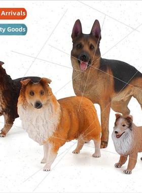Creative simulation Shepherd model small Collie Shepherd pet