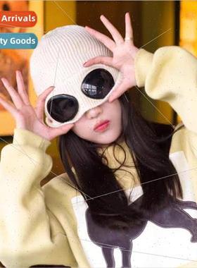 Autumn winter men women windpromirror padded ski cap  Americ