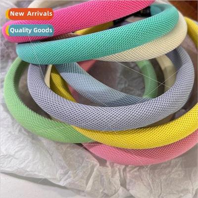 Hair bands to increase height skull Cream sponge fine hair b