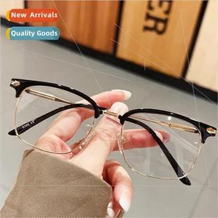 men tide degree myopia bla equipped glasses Gangshuai can