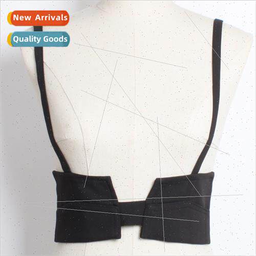Fashion Backpack Waistband Decoration Black Outer Shirt Susp