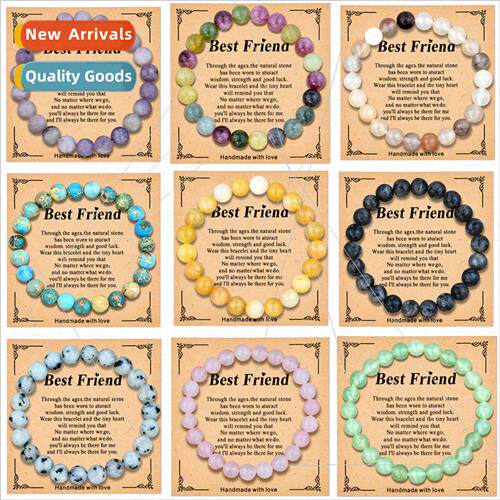 Europe 8mm colorful crystal beaded bracelet women jewelry Ti