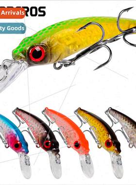 6cm/3.5g fishing gear Road ba plastic hard ba Mino Long-dist