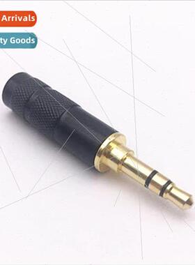 Copper shell Euard 3.5mm gold-plated 3-stereo 3.5mm headphon