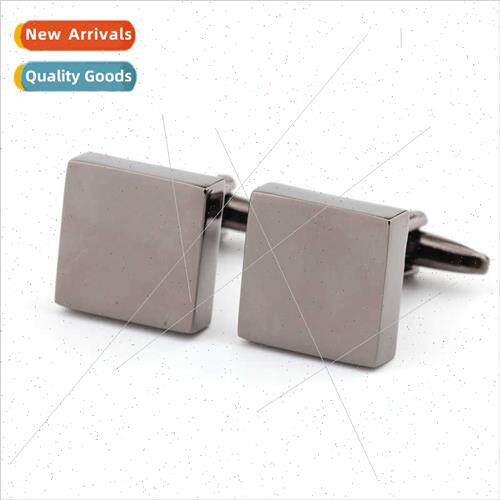 metal square men cufflinks French shirt cufflinks cufflinks