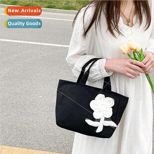 New Fashion Small Flower Summer Ladies Picnic Small Bag Hand