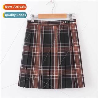 Black Sugar Ginger Tea JK Spring Summer Autumn Half Skirt Po