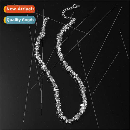Europe new nd splicing gravel collarbone chain choker Ms. fa