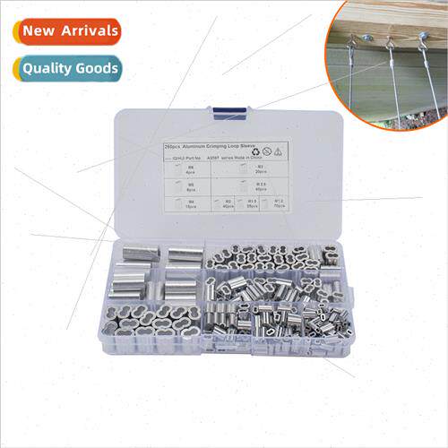 Resources Wire Rope Aluminum Sleeve 8 Hole Aluminum Sleeve O