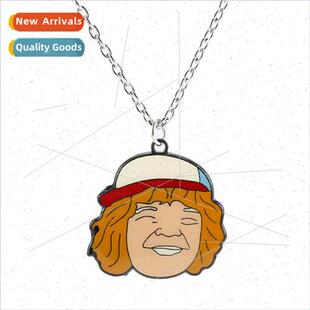 Movie & TV Neighborhoods Dustin Henderson Alloy Necklace Key