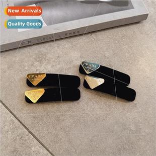 clip Autumn winter side handmade beach velvet bangs