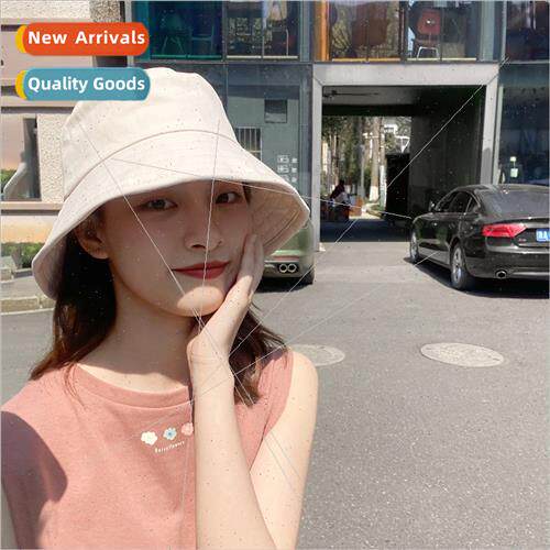 Yang Tongxue flat top fisherman hat female summer outdoor su