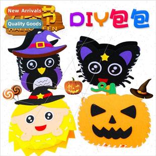 children bag woven permance begg Halloween decoration candy