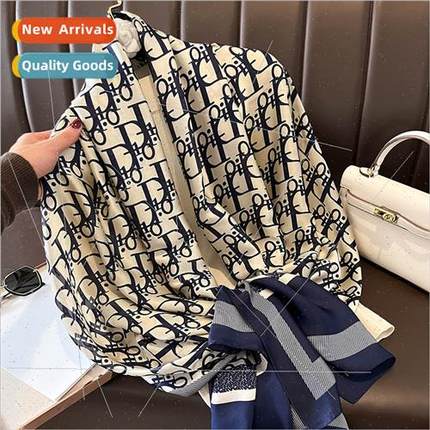 2021 Europe Uned States in spring fall new fashion silk scar