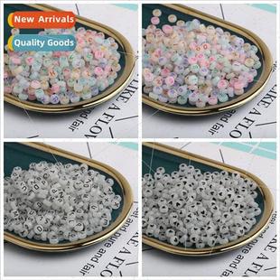 glow letter children acryli flat beads dark DIY the