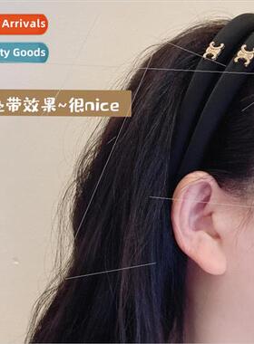 Cubic versatile Yuanqi cute simple black elegant high crania