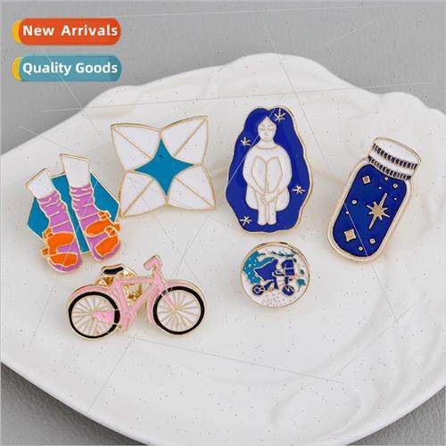 New Long Hair Beauty Bicycle Wishing Bottle Socks Cute Carto