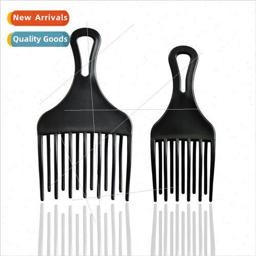 Double Layer Wave Comb Vintage Oil Head Fluffy Hair Comb Men
