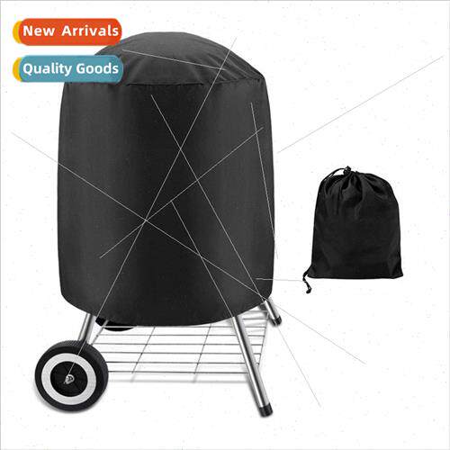 BBQ Grill Cover WaterproDustproSunproRound BBQ Cover Electri