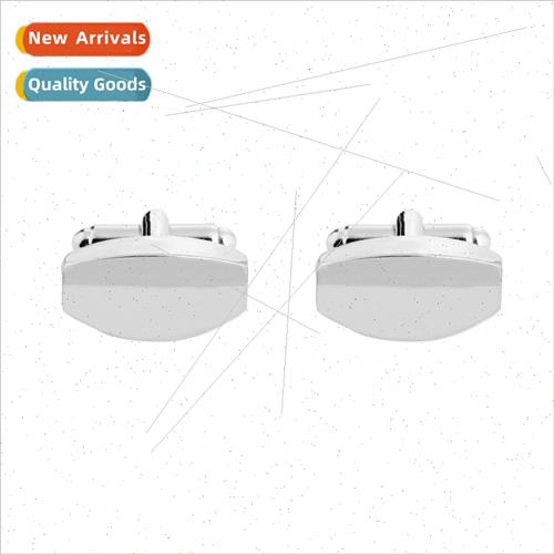 Europe new accessories creative geometric men shirt cufflink