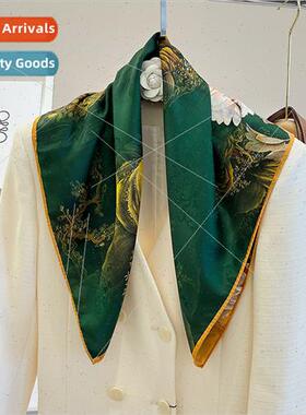 70 Square Scarf Women Vintage ght xury Elegant Neck Towel lk
