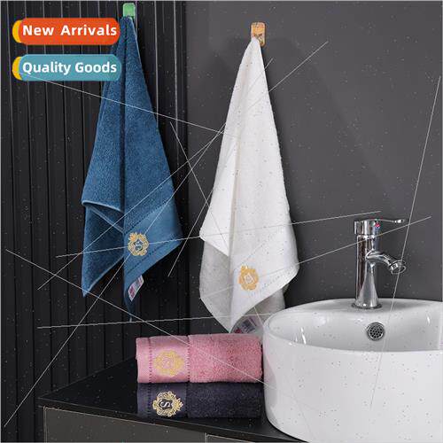 Crown Bamboo Fiber Towel Business  Towel Embroidered  Giving
