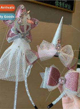 June 1 children hair accessories new princess Korean girls h