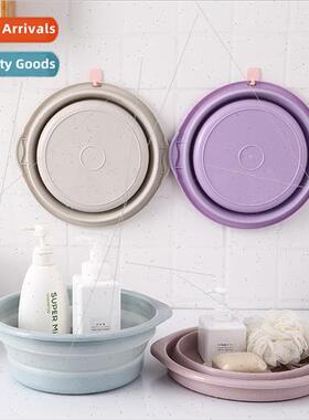 Folding Basin Outdoor Travel Portable Plastic Water Basin Wa