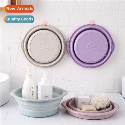 Folding Basin Outdoor Travel Portable Plastic Water Basin Wa