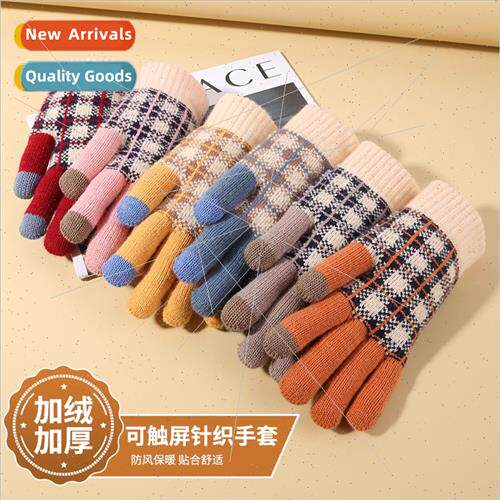 New fall winter padded women warm gloves Korean  hobbies spe