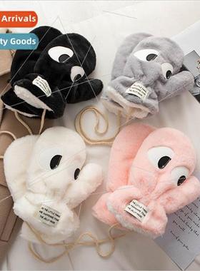 new strange big eyes gloves men women riding outdoor versati