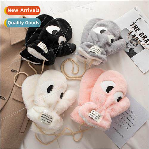 new strange big eyes gloves men women riding outdoor versati