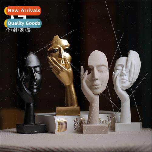Europe modern luxury 25CM abstract figure sculpture ornament