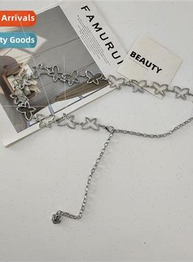 Waist Chain Women mple Hundred Dress Metal Diamond Connectio