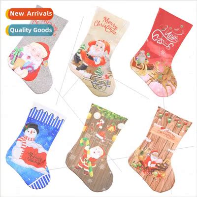 Christmas Stockings Mantel Decoration Christmas Supplies Hot