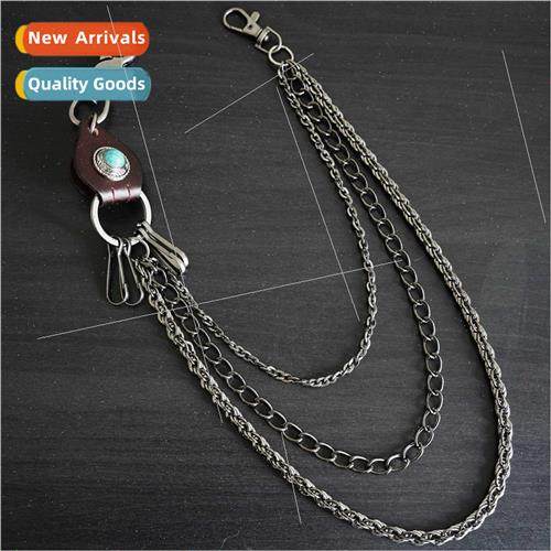 Handmade Vintage Trouser Chain Amei Click Multi-Layer Anti-t