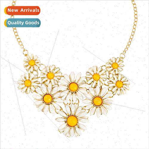 Europe Hundred Jewelry Multi-Layer Daisy Flower Fashion Spri