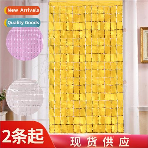 1*2m square rain silk door curtain birthday party decoration